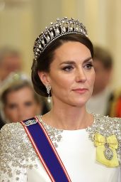Kate Middleton   State Banquet at Buckingham Palace in London 11 22 2022   - 86