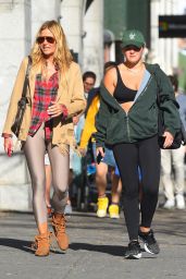 Kelly Bensimon With Her Daughter Sea in New York 11/16/2022