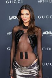 Kendall Jenner – LACMA Art + Film Red Carpet in Los Angeles 11/05/2022