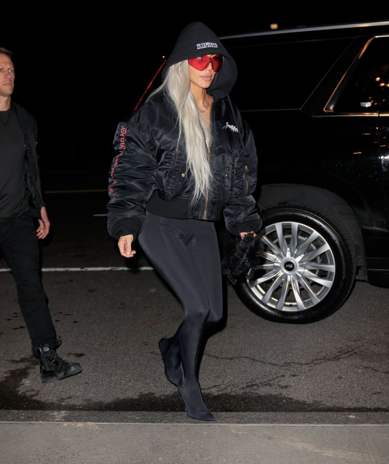 Kim Kardashian in a Black Hoody in NYC 11/01/2022 (more photos ...