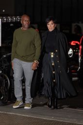 Kris Jenner and Corey Gamble at Nobu 57 in New York 11/06/2022