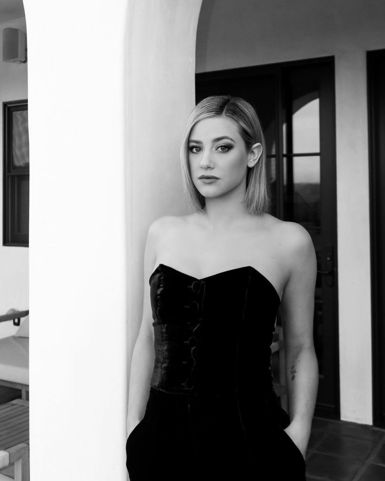 Lili Reinhart - Armani Beauty Acqua For Life Photoshoot November 2022 ...