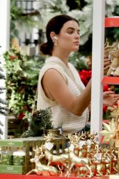 Lucy Hale - Shopping for Decorations at Target in LA 11/01/2022