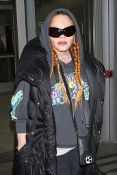Madonna at JFK Airport in New York 11/13/2022