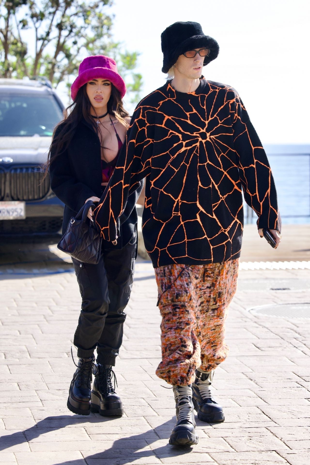 Megan Fox With MGK at Nobu in Malibu 11/04/2022 • CelebMafia