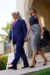 Melania Trump - Out in Palm Beach 11/08/2022
