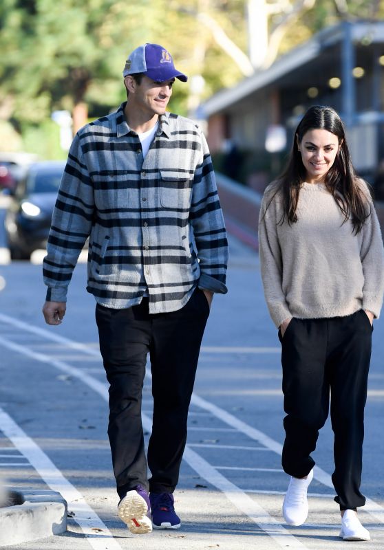 Mila Kunis and Ashton Kutcher - Out in Los Angeles 11/13/2022