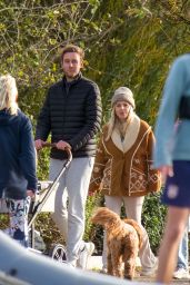 Mollie King and Stuart Broad - Out in London 11/26/2022