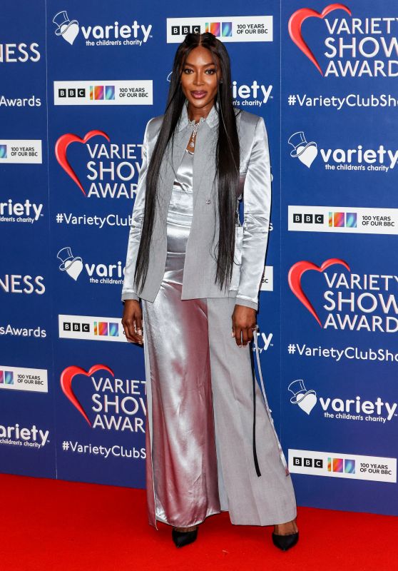 Naomi Campbell – Variety Club Showbusiness Awards 2022 in London