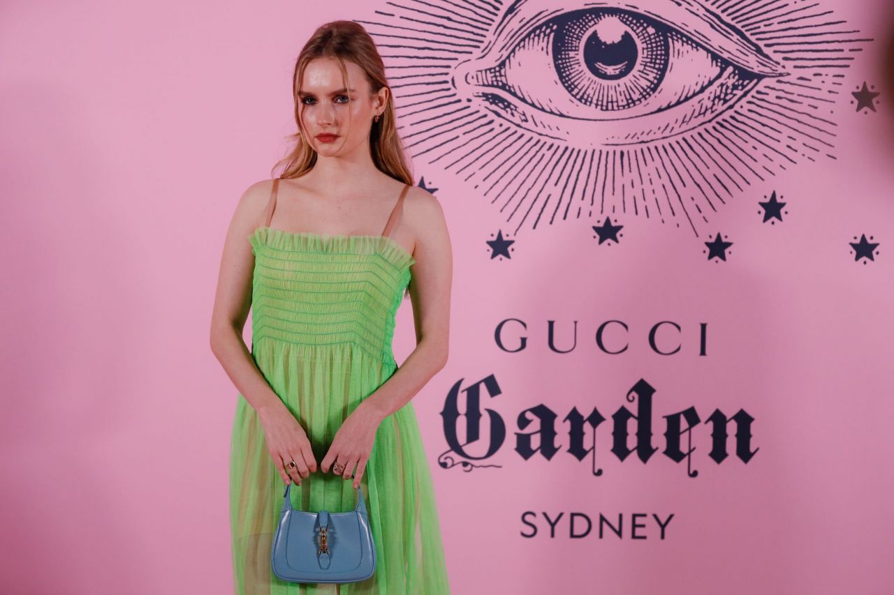 Olivia Dejonge Gucci Garden Archetypes Exhibition In Sydney 11 15