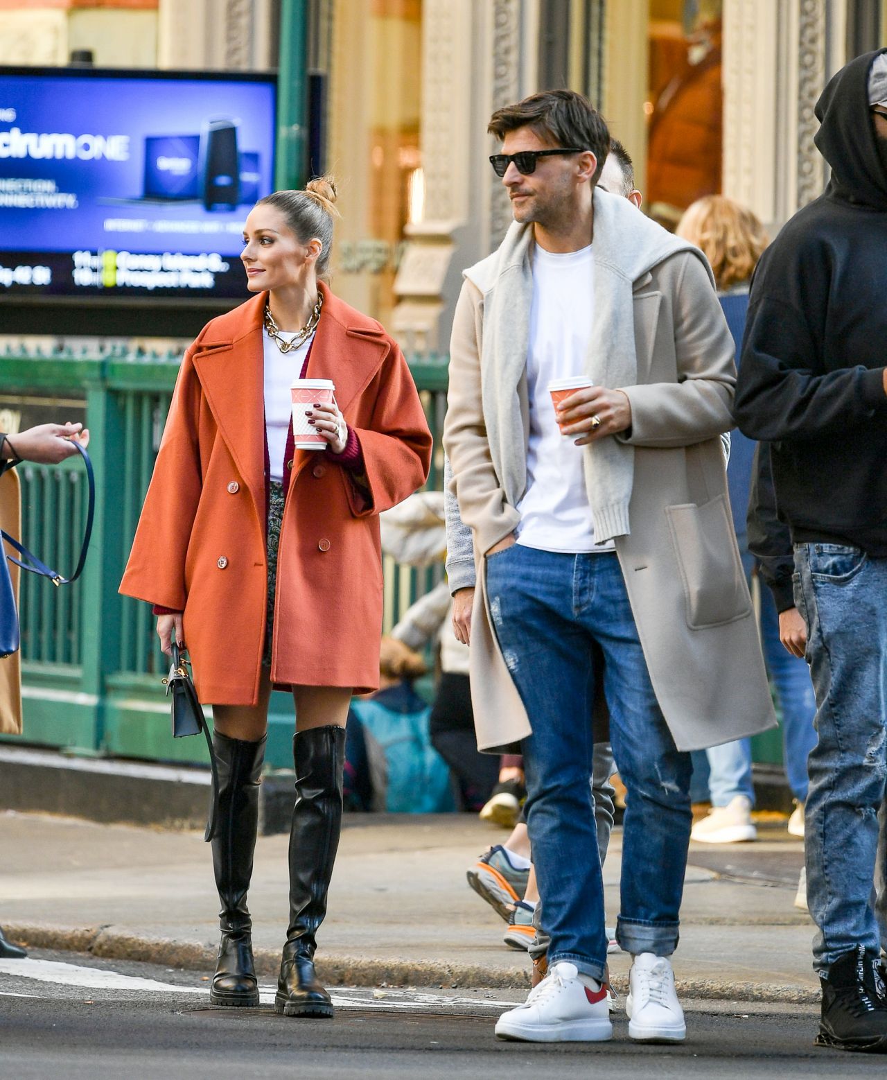 Olivia Palermo and Johannes Huebl - Out in New York City 11/01/2022 ...