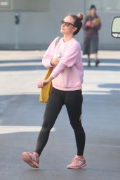 Olivia Wilde in Workout Gear in Los Angeles 11/03/2022