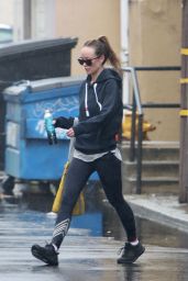 Olivia Wilde - Leaving a Workout in Studio City 11/07/2022