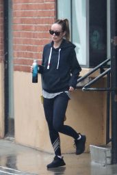 Olivia Wilde - Leaving a Workout in Studio City 11/07/2022