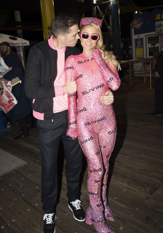 Paris Hilton at Her Anniversary Party on The Santa Monica Pier 11/11/2022