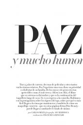Paz Vega - InStyle Spain November 2022 Issue