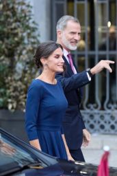 Queen Letizia of Spain   Royal Theatre Season Opening in Madrid 10 24 2022   - 56