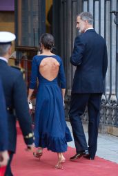 Queen Letizia of Spain   Royal Theatre Season Opening in Madrid 10 24 2022   - 51