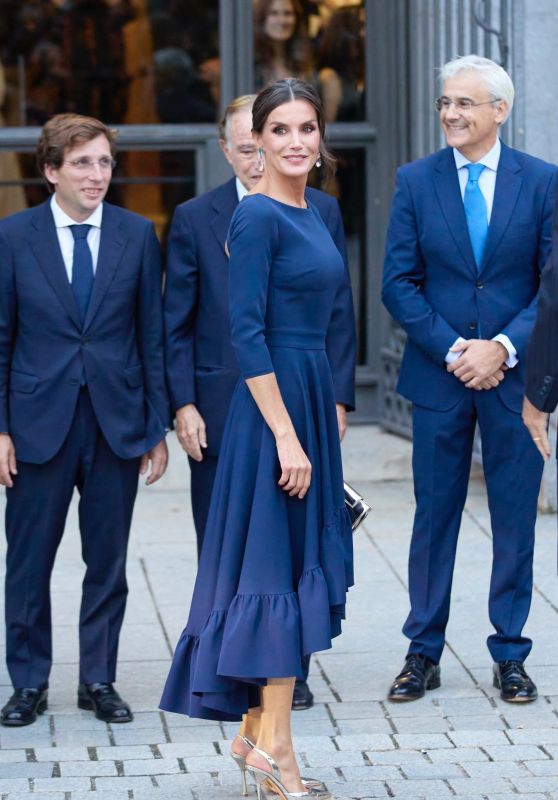 Queen Letizia of Spain - Royal Theatre Season Opening in Madrid 10/24/2022