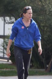 Rena Sofer Wears Her Wellington Boots - Los Angeles 11/01/2022