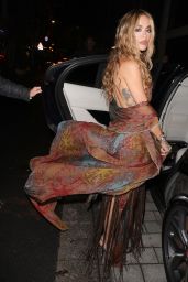 Rita Ora in Flowing Boho Gown at Glamour Women of the Year Awards 2022 London 11/08/2022