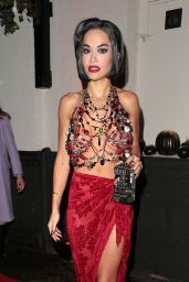 Rita Ora   Jonathan Ross s Halloween Party in London 10 31 2022   - 56