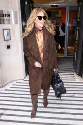 Rita Wilson - Exit From the Claudian Winkleman Show in London 11/26/2022