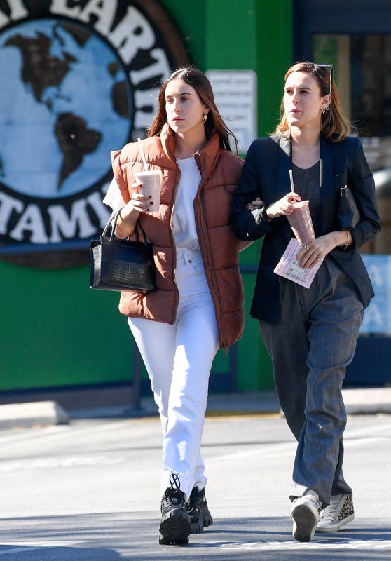 Rumer Willis and Scout Willis - Out in Los Feliz 11/03/2022