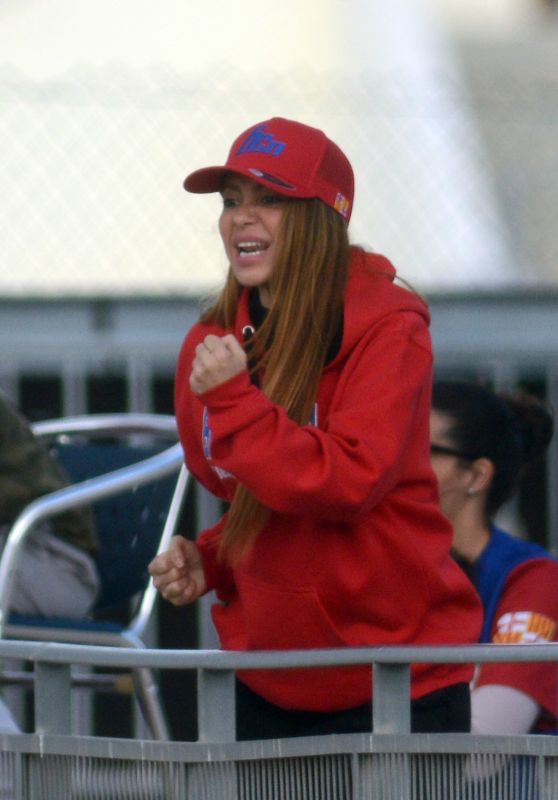 Shakira at Baseball Game in Barcelona 11/12/2022