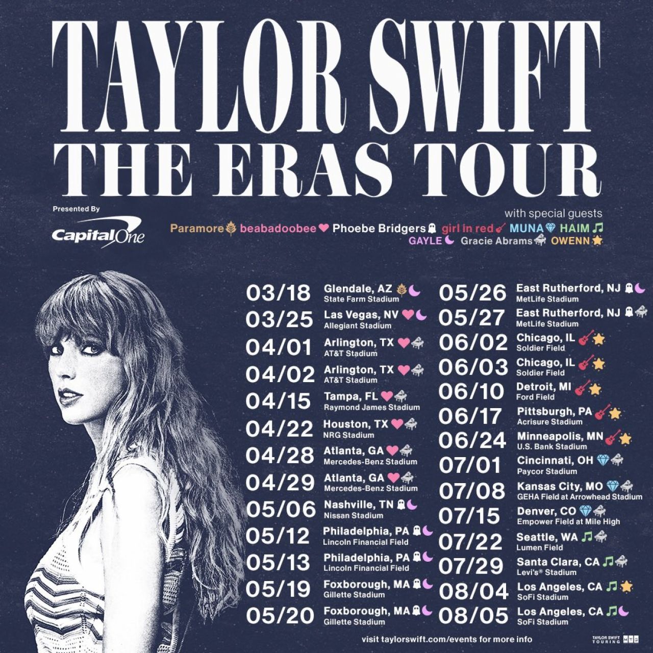 Taylor Swift The Eras Tour Promo CelebMafia