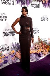 Aja Naomi King – L’Oréal Paris’ Women of Worth Celebration in Los Angeles 12/01/2022