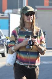 Alessandra Ambrosio in Casual Outfit 12/12/2022
