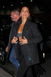Alicia Keys in a Black Diamond Suit - New York 12/08/2022