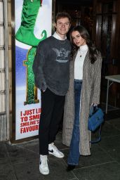 Amber Davies at the Dominion Theatre in London 11/29/2022