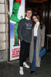 Amber Davies at the Dominion Theatre in London 11/29/2022