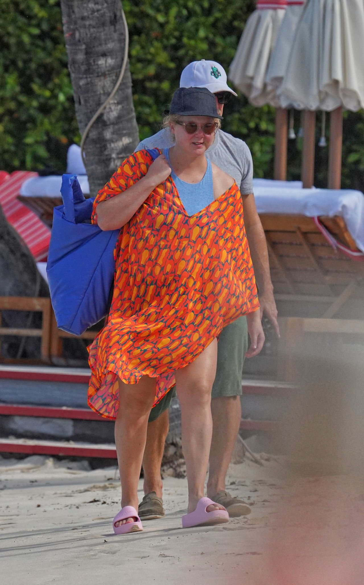 Amy Schumer at the Beach in Saint Barts 12/26/2022 • CelebMafia