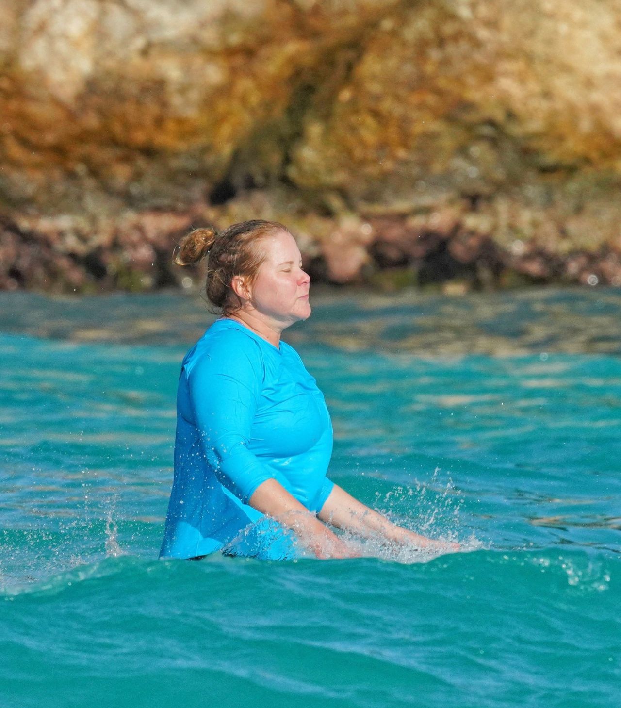 Amy Schumer at the Beach in Saint Barts 12/26/2022 • CelebMafia