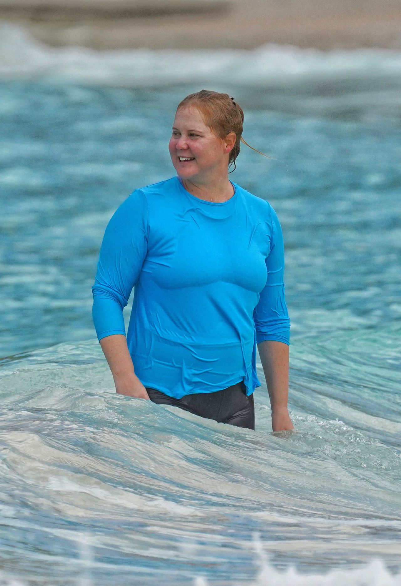 Amy Schumer at the Beach in Saint Barts 12/26/2022 • CelebMafia