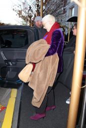 Anni Lennox   Leaving her Boston Hotel 12 02 2022   - 42