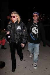 Avril Lavigne With Beau Modsun in West Hollywood 12/19/2022