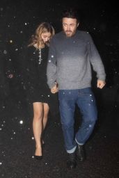 Caylee Cowan and Casey Affleck - Leaving Seth MacFarlane’s Christmas Party in Beverly Hills 12/10/2022