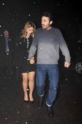 Caylee Cowan and Casey Affleck - Leaving Seth MacFarlane’s Christmas Party in Beverly Hills 12/10/2022