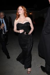 Christina Hendricks and George Bianchini - Holiday Party in Brentwood 12/03/2022