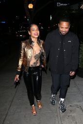 Christina Milian Night Out Style - West Hollywood 12/20/2022