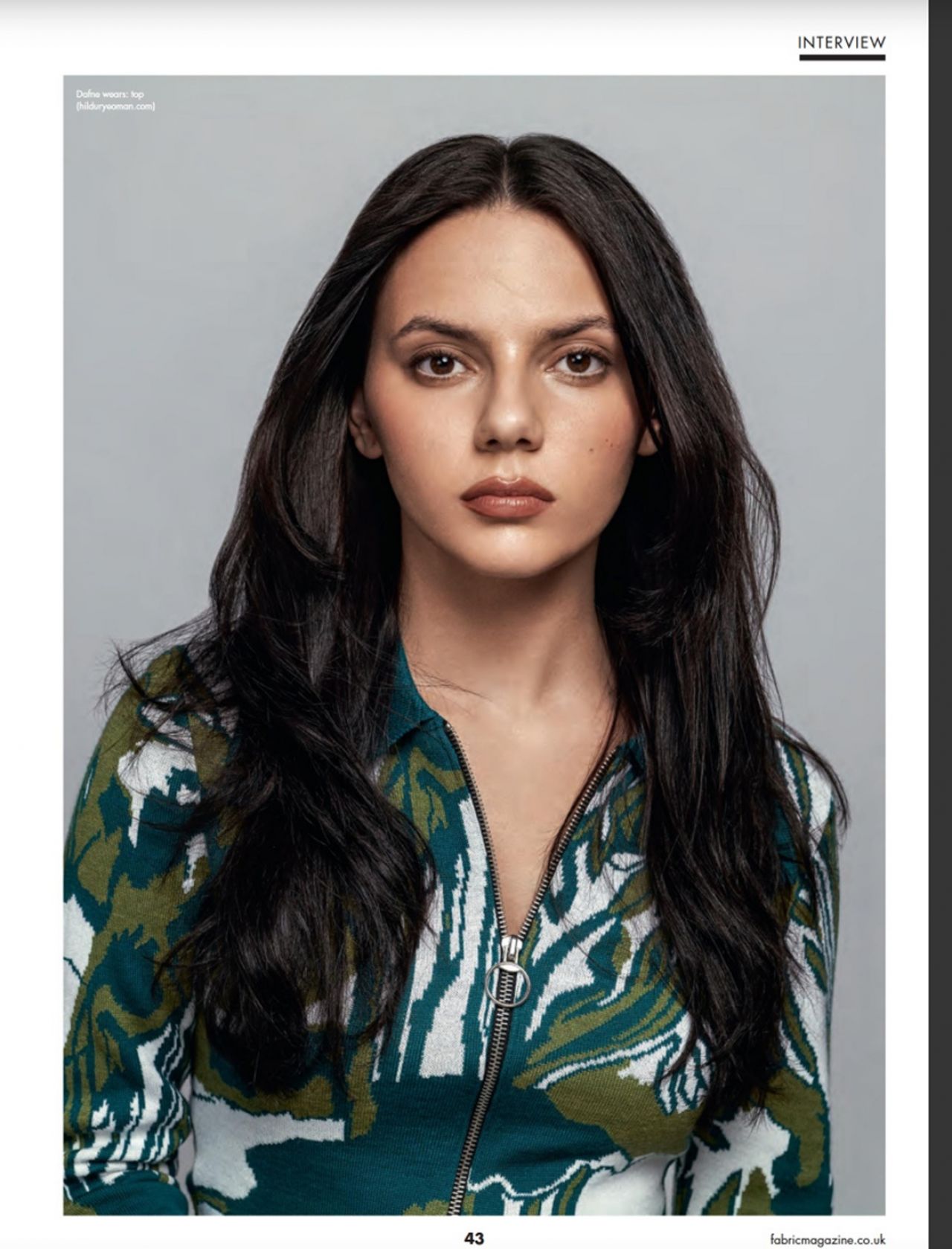 Dafne Keen - Fabric Magazine November 2022 Issue • CelebMafia