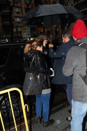 Edie Falco - Leaving The View in New York 12/16/2022
