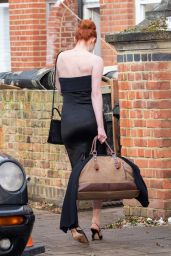 Eleanor Tomlinson - Filming a Netflix Remake "One Day" in London 12/13/2022