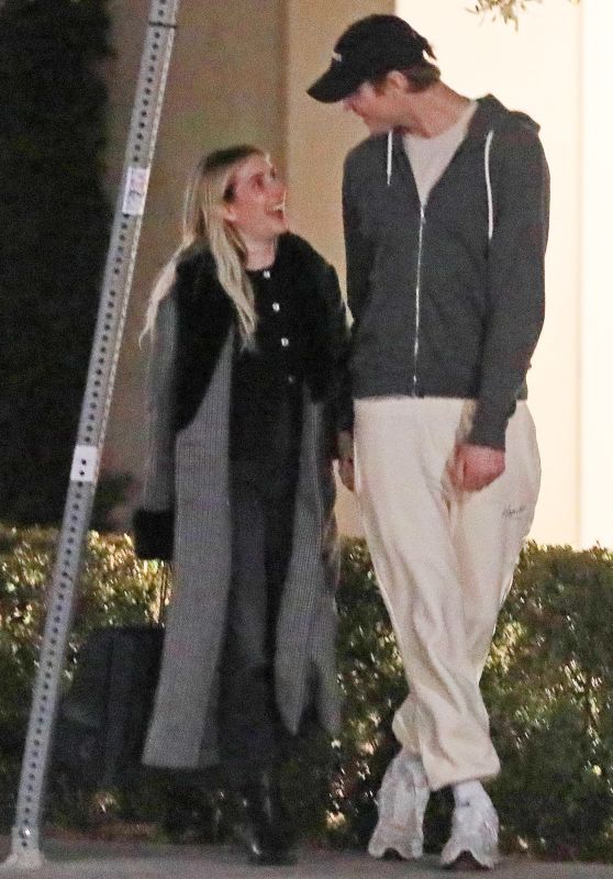 Emma Roberts and Cody John at Nobu Restaurant in Los Angeles 12/17/2022 ...