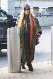 Fergie at JFK Airport in New York 12/01/2022