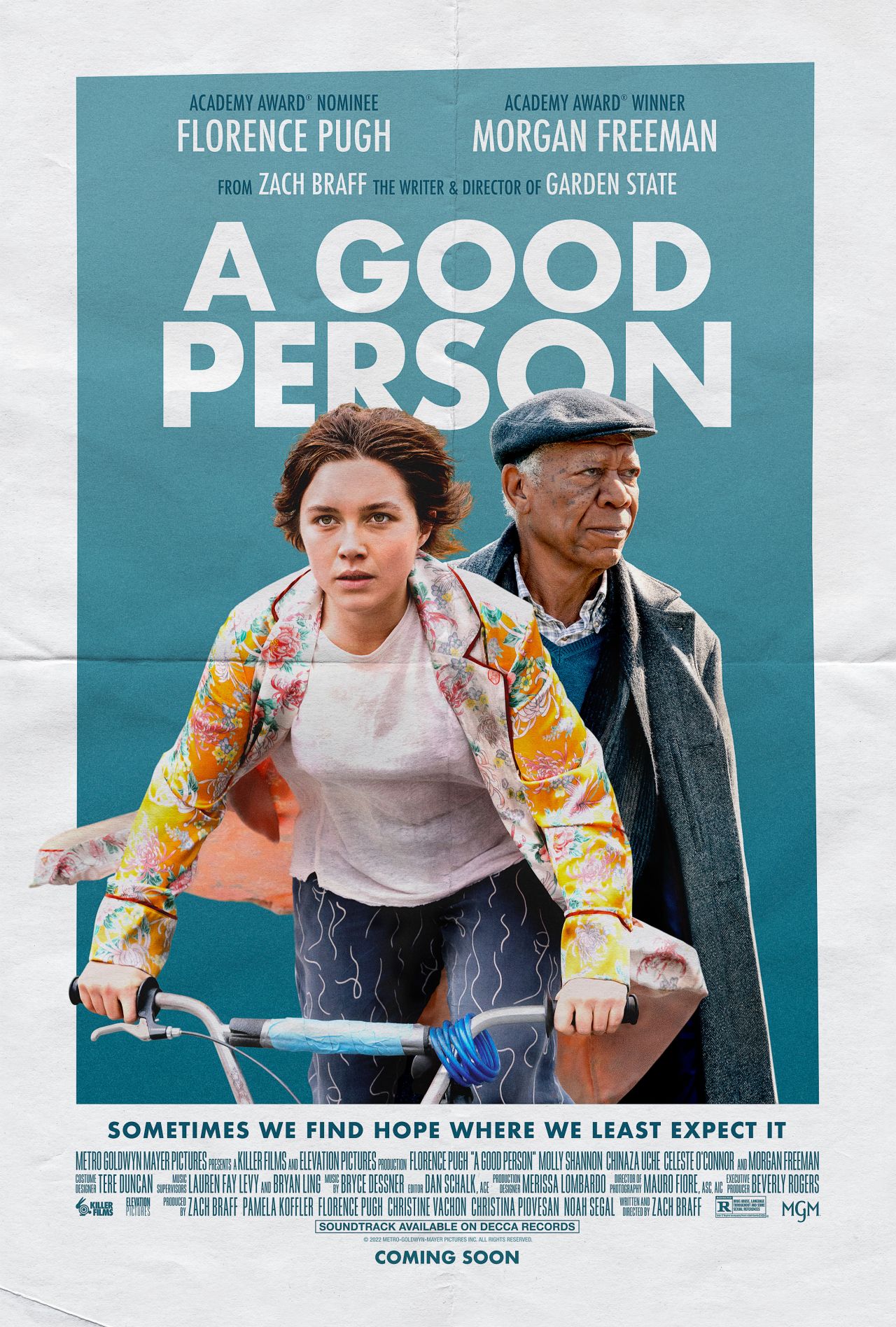 Florence Pugh "A Good Person" Poster and Trailer • CelebMafia